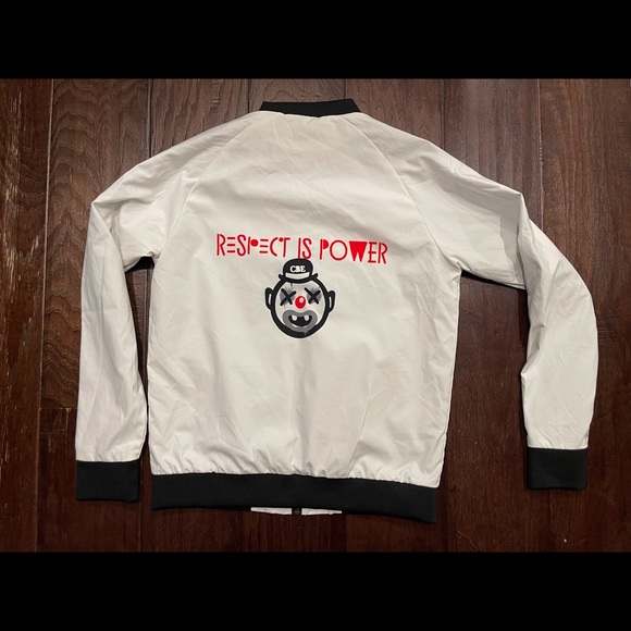 Respect is Power windbreaker light jacket. - Picture 2 of 2